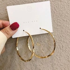 Gold Hoop Earrings